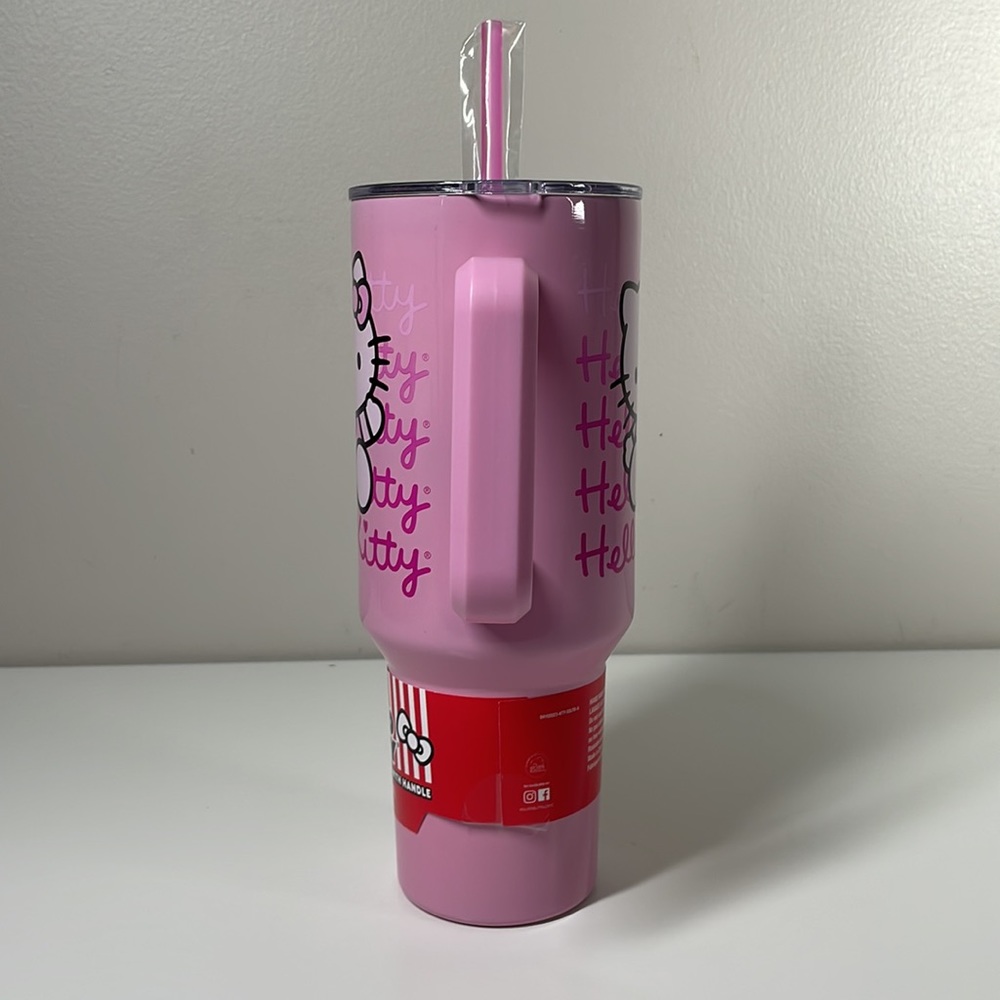 Hello Kitty Pink Stainless Steel Tumbler - Picture 2 of 5